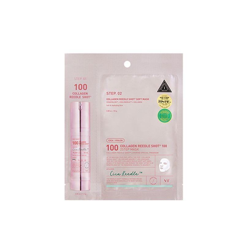 

[VT Cosmetics] Collagen Reedle Shot 100 2-Step Mask (1ea)