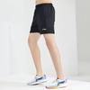 Li Ning Fitness Series Solid Color Logo Loose Mid Waist Sports Shorts Men Shorts Black AKSS013