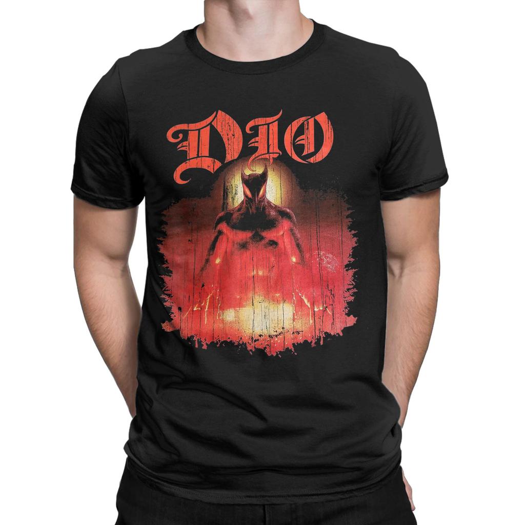 Dio The Last in Line T Shirt Summer  Harajuku T Shirts Adult 100 Cotton O Neck Oversized Tees Short Sleeves Classic Tshirt