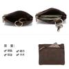 Crazy Horse Leather Change Bag Men'S And Women'S Small Zipper Storage Bag First Layer Cowhide Leather Retro Wallet