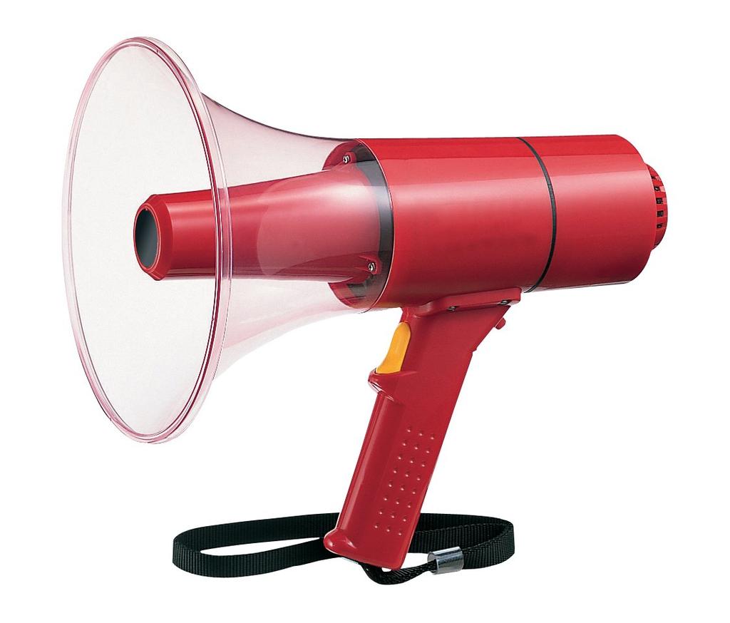 Panasonic 15W emergency megaphone with siren WD-U74 WD-U74