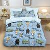 Boy Girl Bedding Set Pillowcase Trash Truck Duvet Cover Comforter Bed Girl Boys Gift Single Double Large Size