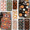 Autumn Leaves Fall Pumpkin Halloween Case For Samsung Galaxy J3 J5 J7 2017 A3 A5 J1 2016 A7 A9 J8 A6 A8 J4 J6 Plus 2018 Coque