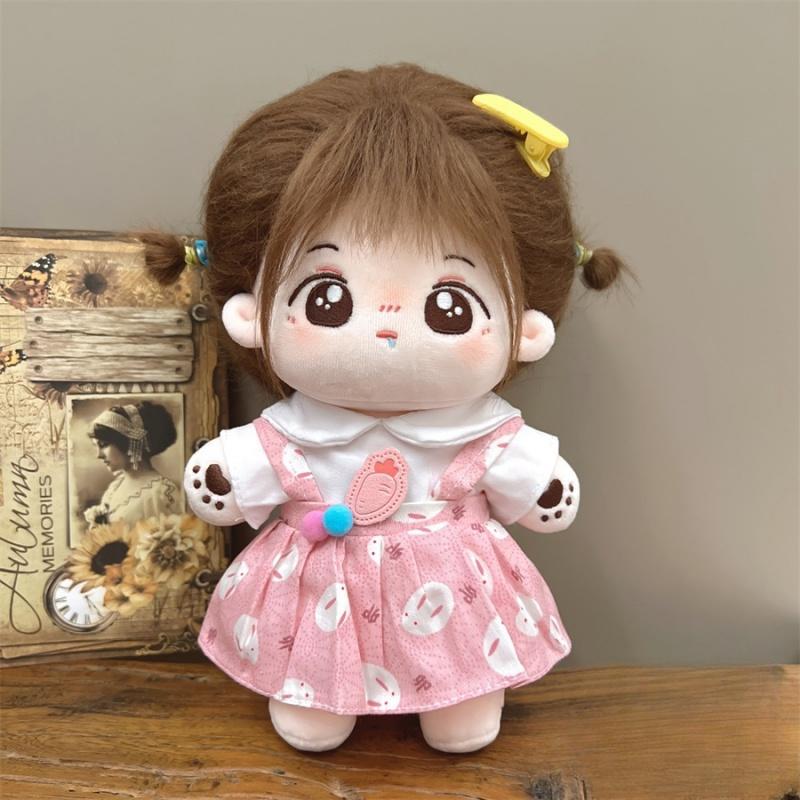 New 20cm Cute Plush Dolls Dresses Clothes Accessories Mini Doll Clothes Accessories