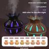 Lotus Hollow Humidifier, Colorful Night Light Aromatherapy Machine, Atomizer, USB Home Desktop Humidifier, Water Replenishing De