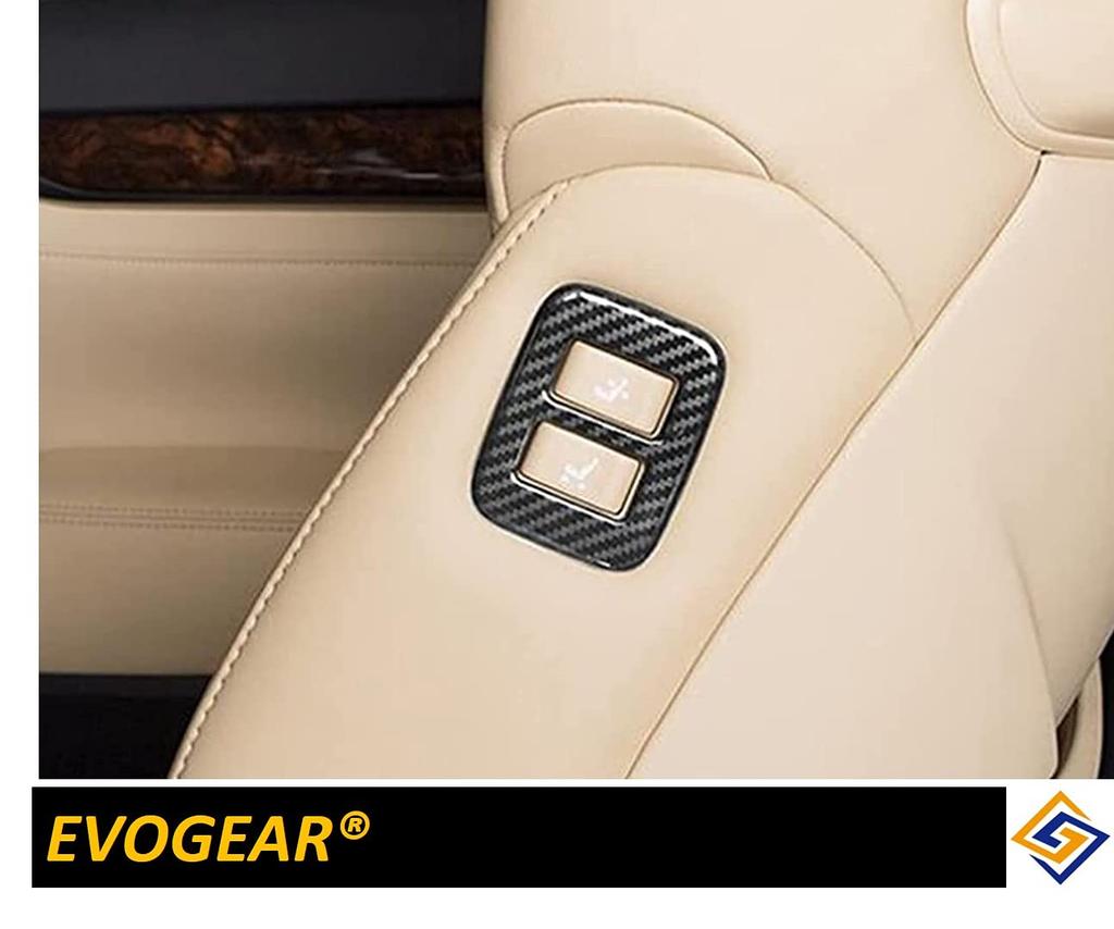 TOYOTA Alphard Exclusive Aftermarket Parts Vellfire 30 Series Seat Switch Cover Carbon [E159]