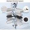 Cat Water Filter 3 Pack Replacement Filters for Ceramic & Stainless Steel Fountains Automatic Pet Fountain Dog Water Dispenser