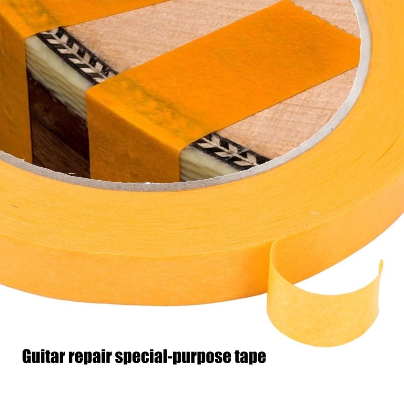 3Pcs Frets Polishing Protection Tape Luthier Tool Guitar Bass Fingerboard Masking Protective Paper for Guitar Fretboard