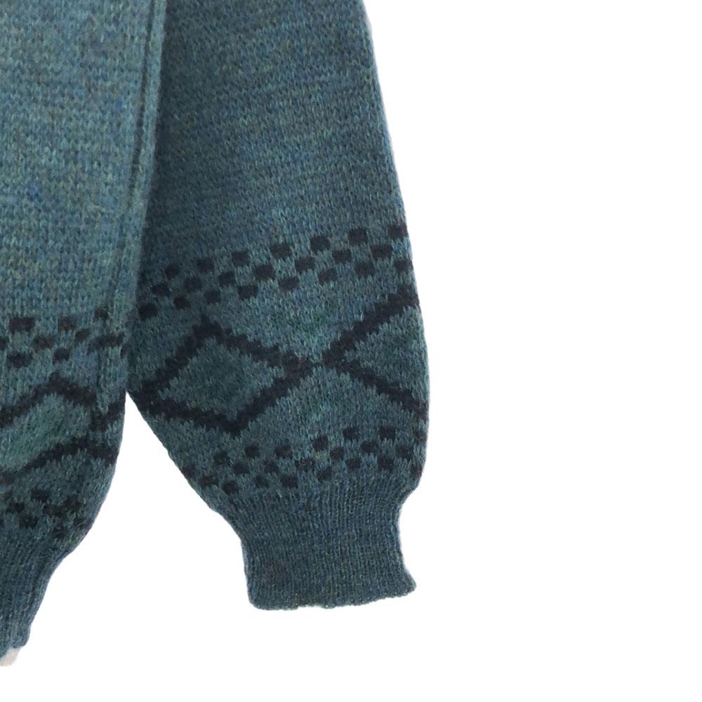 de Warchis in roma 90s Made in Italy Old embroidery Long sleeve sweater Men's Used