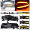 Car Accessories For FORD MONDEO MK5 2014-2019 MK V 5 LED Side Wing Dynamic Turn Signal Light Rearview Mirror Indicator Lamp 2Pcs