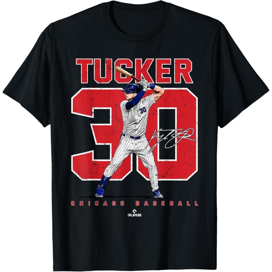 Футболка с номером и портретом Кайла Такера Чикаго Бейсбол MLBPA(1) S