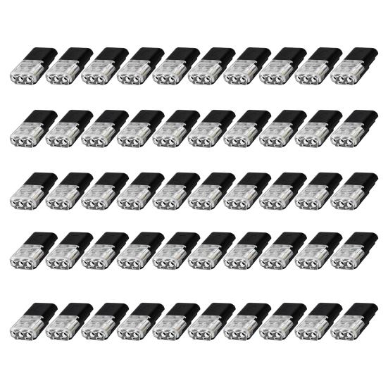 10/20/30/50Pcs Wire Plug-in Connector with Locking Buckle Low Voltage Wire Quick Connector Quick-Clip Fasteners Multi-Purpose Snap-On Blocks