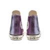 Converse Chuck Taylor All Star Shiny Metal High Top Canvas Shoes Women Sneakers Purple 564852C