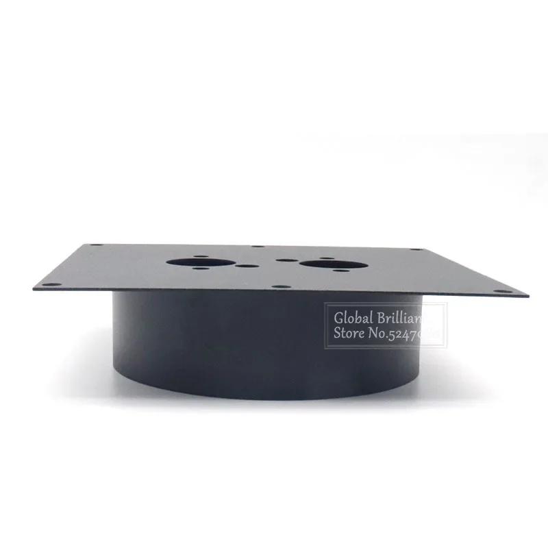 30/40/60 mm Schwarz Silber Standheizung Montagehalterung Bodenmontageplatte Revolverhalterung Luft Standheizung Autozubehör