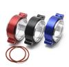 CNC Aluminum Exhaust Clamp Flange Assembly For 2.5 Inch Turbo Dump Pipe Downipes