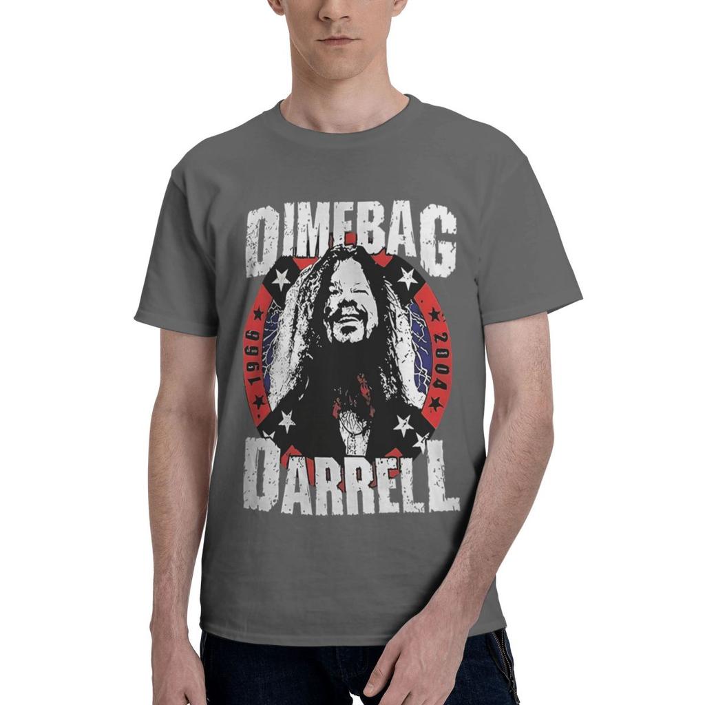 Dimebag Darrell Tribute 100 Cotton Casual Breathable Confortable Anime Funny Mens TShirts Man Clothes