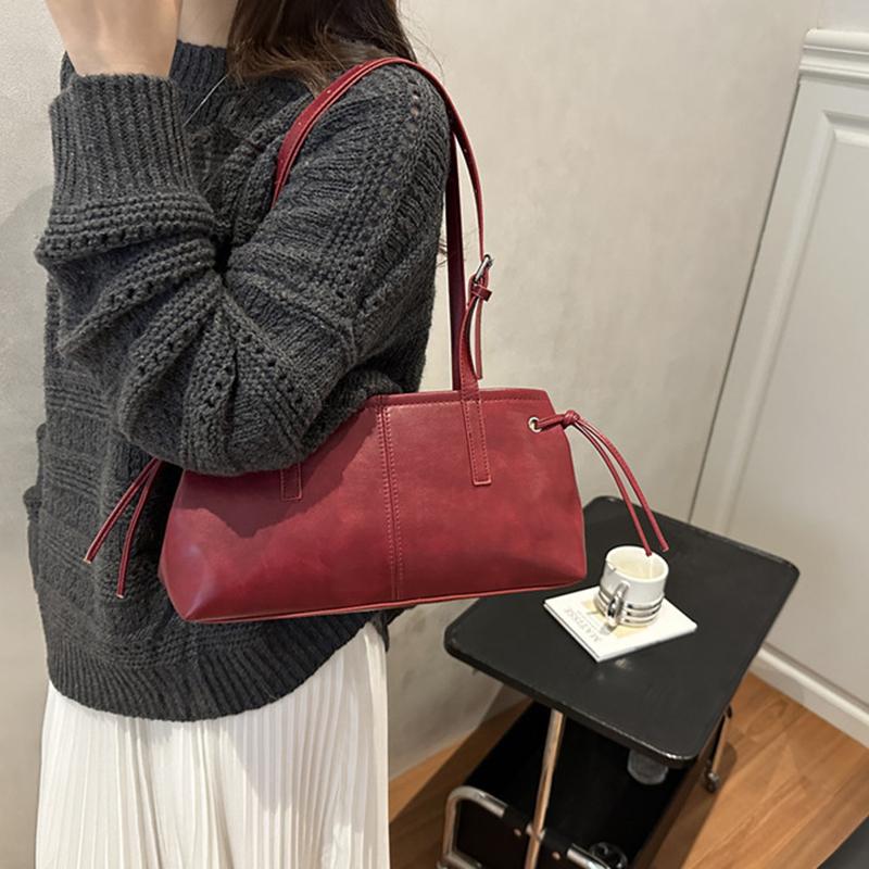 Vielseitige Handtasche aus weichem PU-Leder, quadratisch, Vintage-Damen-Schultertasche, klassisches Luxusdesign, Reißverschluss, Unterarmtasche, Tote