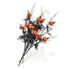 1/5/10PCS Halloween Grimace Pumpkin Black Maple Horror Bouquet Home Party Decorations Spooky Centerpiece Table Decor