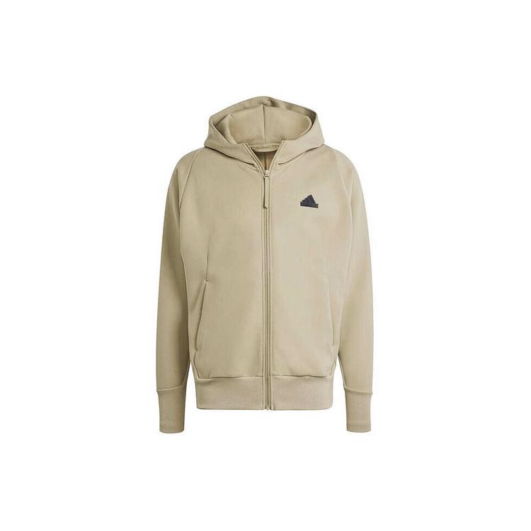Adidas Z.N.E. Jackets & Coats Men s Khaki IS9280 XL