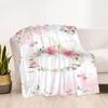 Baby Animals Floral Crown Blankets are suitable for living rooms,making them an ideal choice for outdoor travel and gifts.