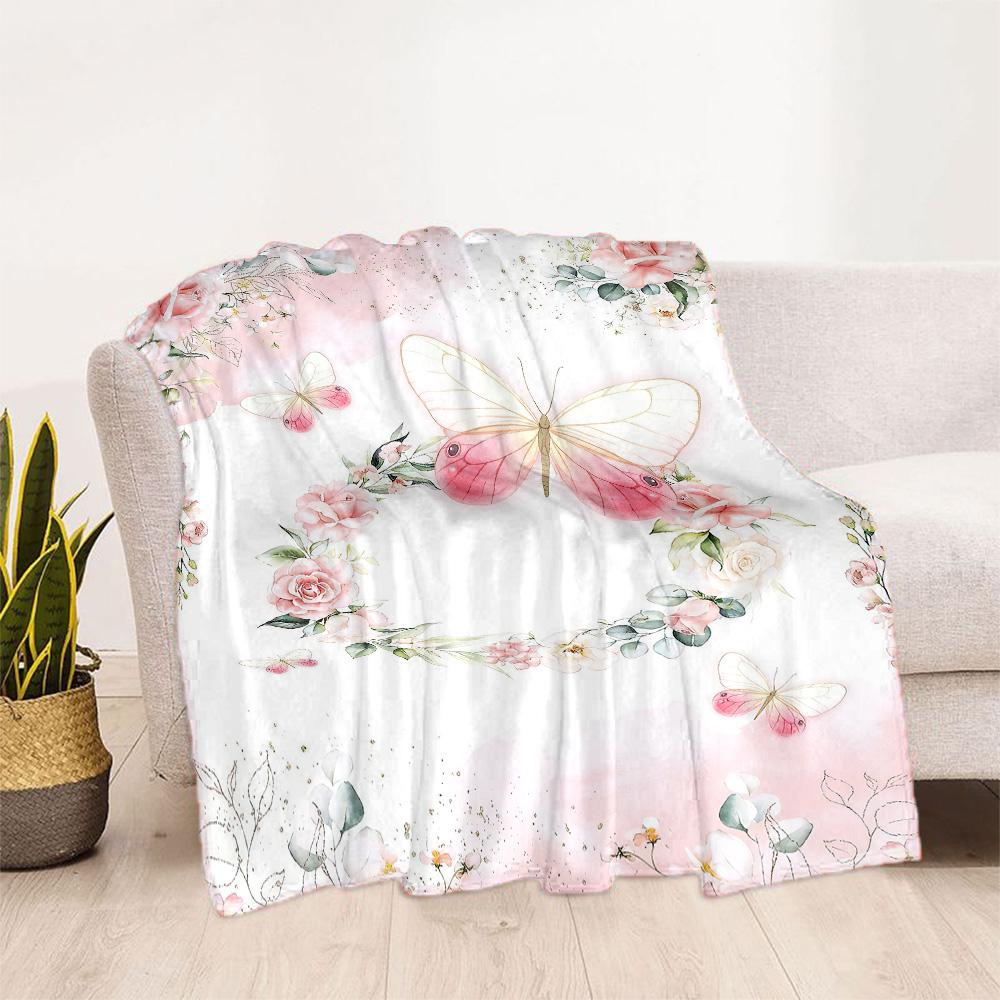 Baby Animals Floral Crown Blankets are suitable for living rooms,making them an ideal choice for outdoor travel and gifts.