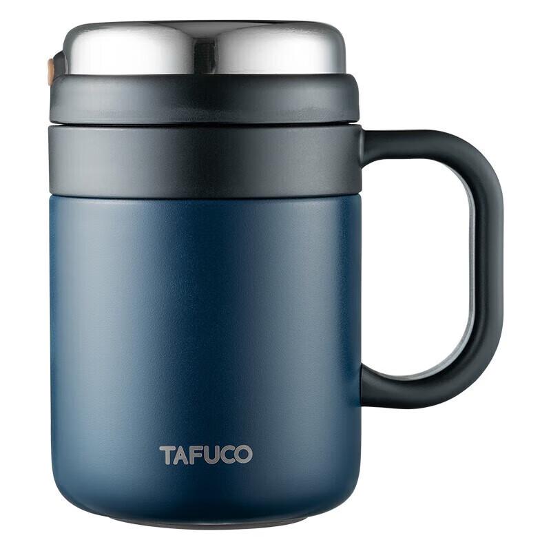 TAFUCO Men's T6171 316 Stainless Steel Vacuum Insulated Office Tea Mug