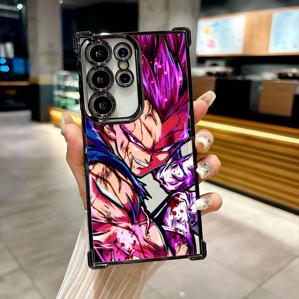 Anime Dragon Balls Vegeta Coque For Galaxy S26 Ultra Phone Case For Samsung S26 S25 S24 S23 S21 Ultra S20 FE S25 Plus Soft Cover