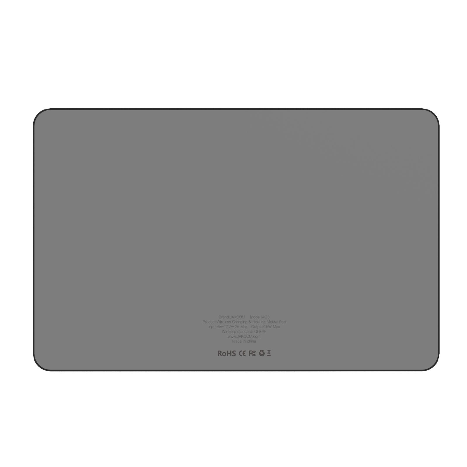 

JAKCOM MC3 15W Fast Charging Wireless Charger Large Mouse Pad Beverage Heater Mat As Shown A