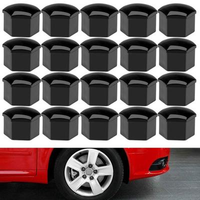 20Pcs Car Tire Wheel Center Nut Protection Cover Bolt Cap for Tesla Model 3 X S