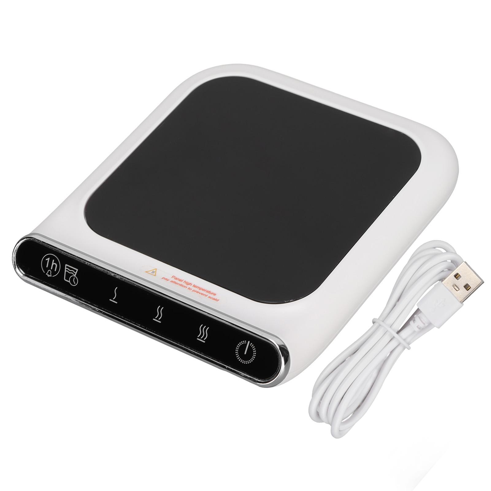 Mfyspace Mug Warmer 55 Celsius 131 Fahrenheit Constant Temperature Usb Cup Warmer With 3 Temperature Settings