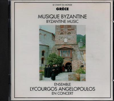 CD ENSENBLE LYCOURGOS ANGELOPOULOS - Grèce - Musique Byzantine CMT274971 Allemagne Musique Autres Occasion