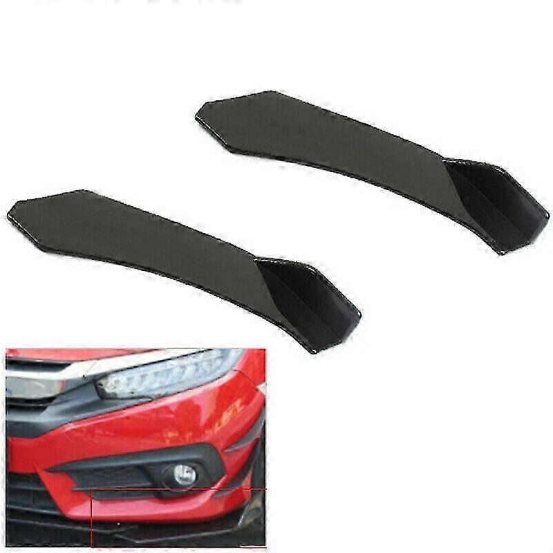 Front Shovel Bumper Lip Splitter Chin ABS Spoiler for Cars
