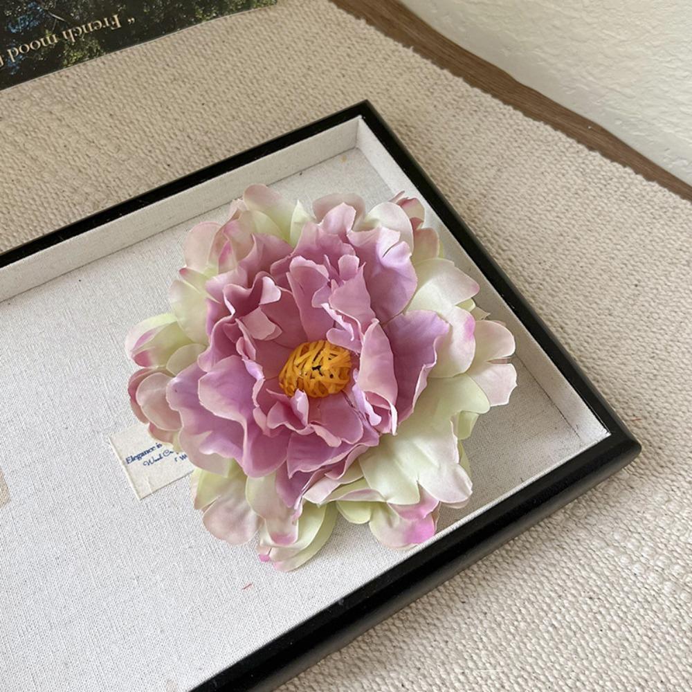 Simulation Flower Hair Clip 14cm Girl Hairpins Fashion Brooch Pin  Wedding Headwear