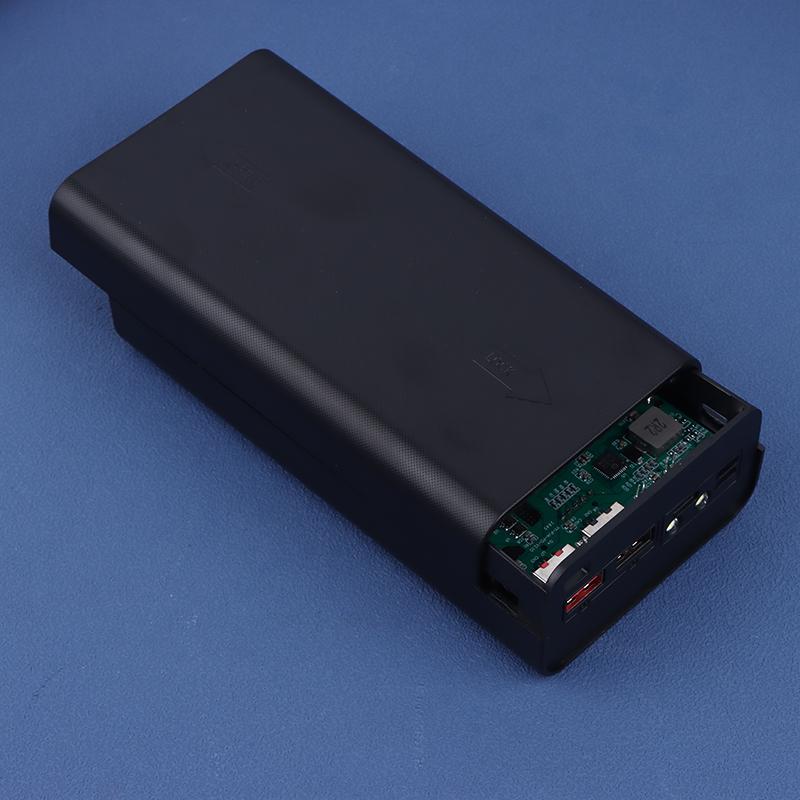 T12 Quick Charge Qc3.0 Diy 12 X 18650 Battery Power Bank Case Holder Portable Battery Storage Box With Lcd Display