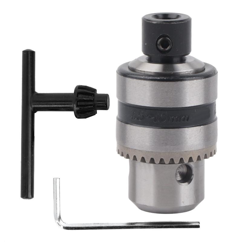 1,5-10 mm Schnellwechsel-Bohrfutter-Adapter mit Schlüssel zum Bohrer-Konverter Mini-Bohrfutter-Set Fünfteilig