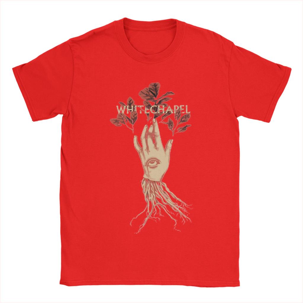 Rock Whitechapel Deathcore Band Art Cotton TShirt For Unisex Summer  Y2K Basic TShirts Crewneck Hip Hop Tee Shirt Plus Size