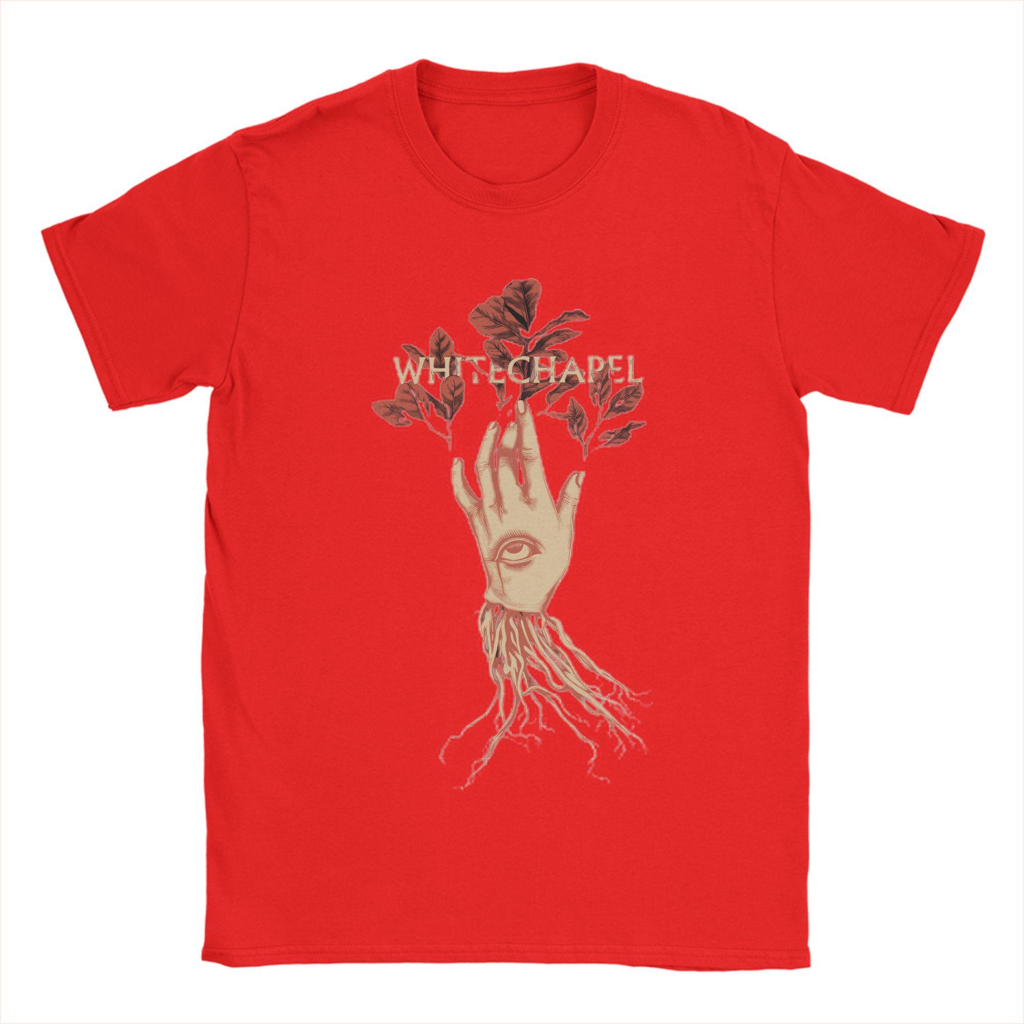 

Rock Whitechapel Deathcore Band Art Cotton TShirt For Unisex Summer Y2K Basic TShirts Crewneck Hip Hop Tee Shirt Plus Size S