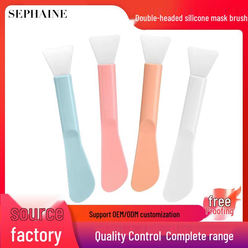 Dual-Head Silicone Mask & Beauty Brush