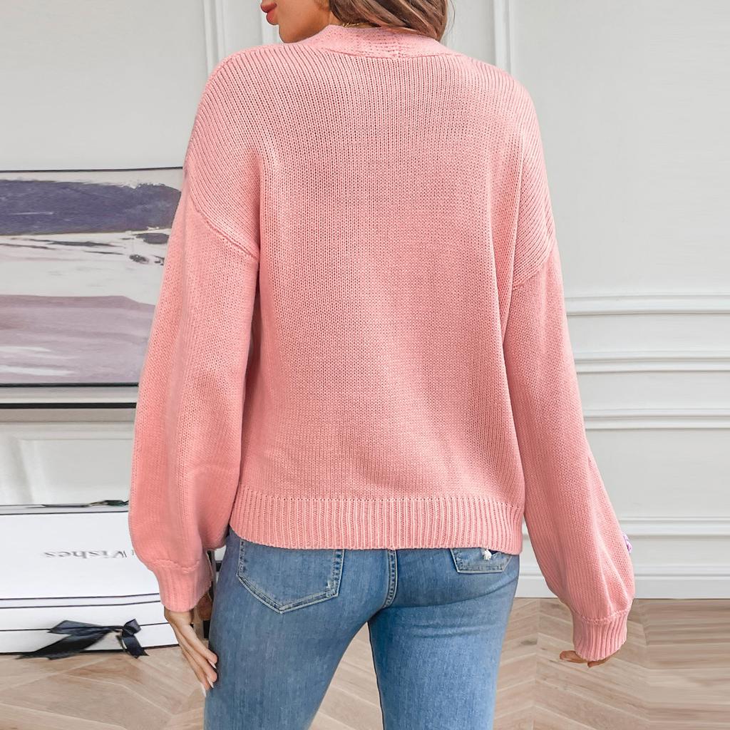 Women's T-Shirt Vintage Floral Print Round Neck Loose Long Sleeve Mid-Length Thumb Leak Top