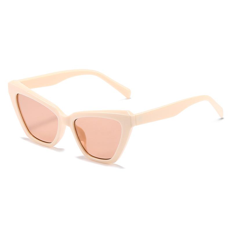 Cat'S Eye Sunglasses, Personalized Candy-Colored Glasses, Versatile Sunglasses For Women