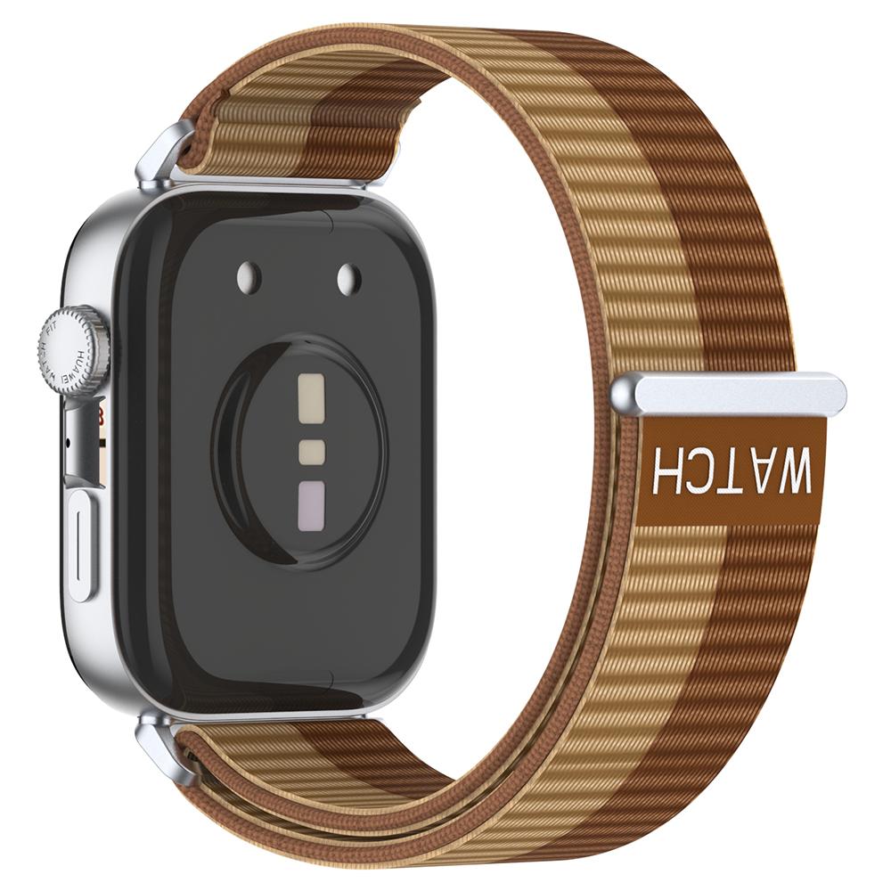 

Ремінець для Huawei Watch Fit 4 Pro/Fit 4/Fit 3 Регульований нейлоновий ремінець-петля Brown