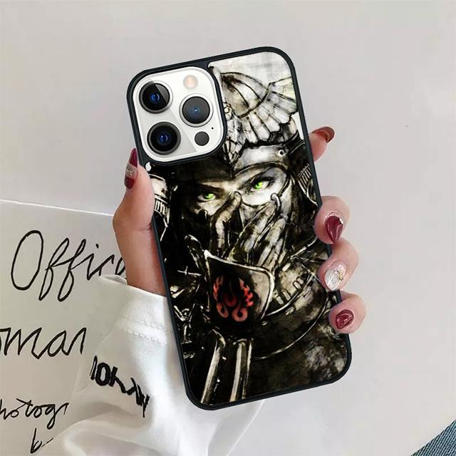 Samurai Mask Warrior Helmet Coque Shell For iPhone 17 Air 15 16 14 13 12 Pro Max 11 Pro Max Plus Phone Case Cover