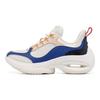 Li-Ning 1990 Classic Series Fashion Fit Shock Absorption Wear-Resistant Low-Top Casual Running Shoes Women Sneaker White Blue Pink ALFU018-1
