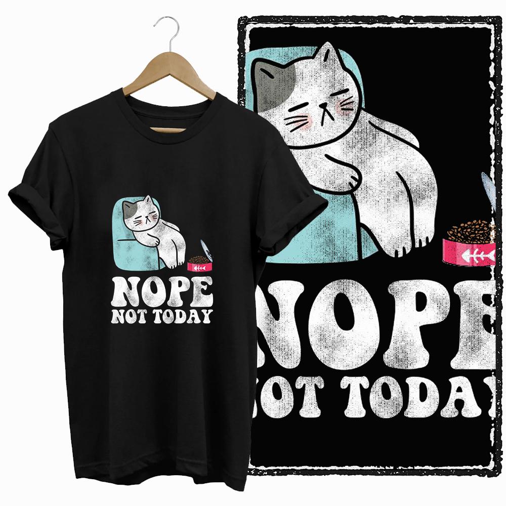 COOLMIND CAT Print  BLACK Short Seleve 100% Cotton Exclusive Graphic Women T Shirt Big Size O-neck Cotton Cat Lover Women Tshirt