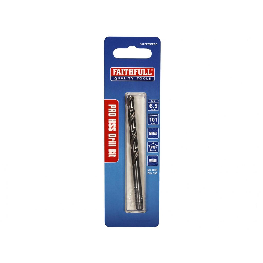 Faithfull Předbalené HSS Profesionální Vrtáky Metrické