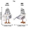 Niedlicher Pinguin Weihnachten Leuchtender Pinguin Vögel Kreatives Weihnachtsgeschenk Kleines Tier Tischdekoration Ornamente