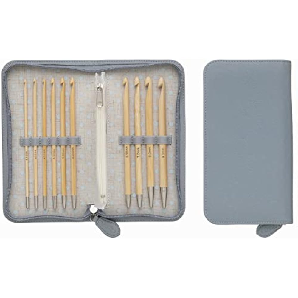 Tulip (Tulip) carry tea switchable bamboo afghan needle set