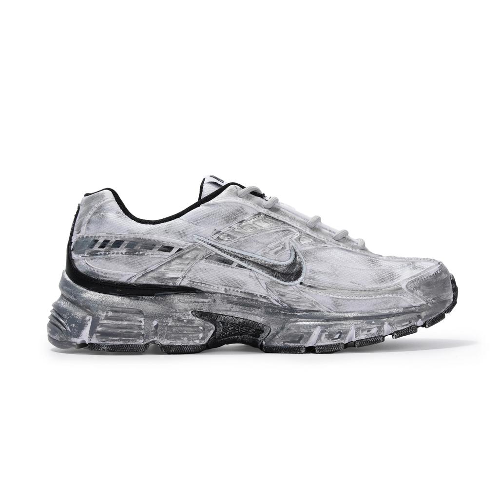 Nike Initiator Abriebfest Niedrig geschnitten Freizeit Stadtwanderung Laufschuhe Herren Schwarz Grau 394055-100(Team1141S-BOX)