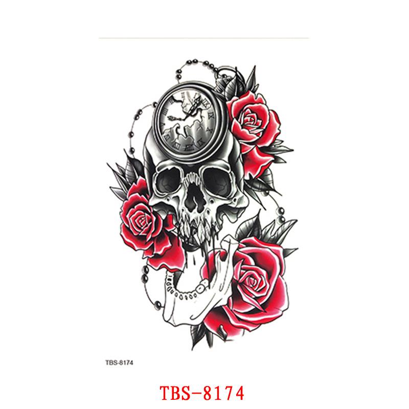 Waterproof Tattoo Stickers, Totem Animal Flowers, Tattoo Stickers Tattoo