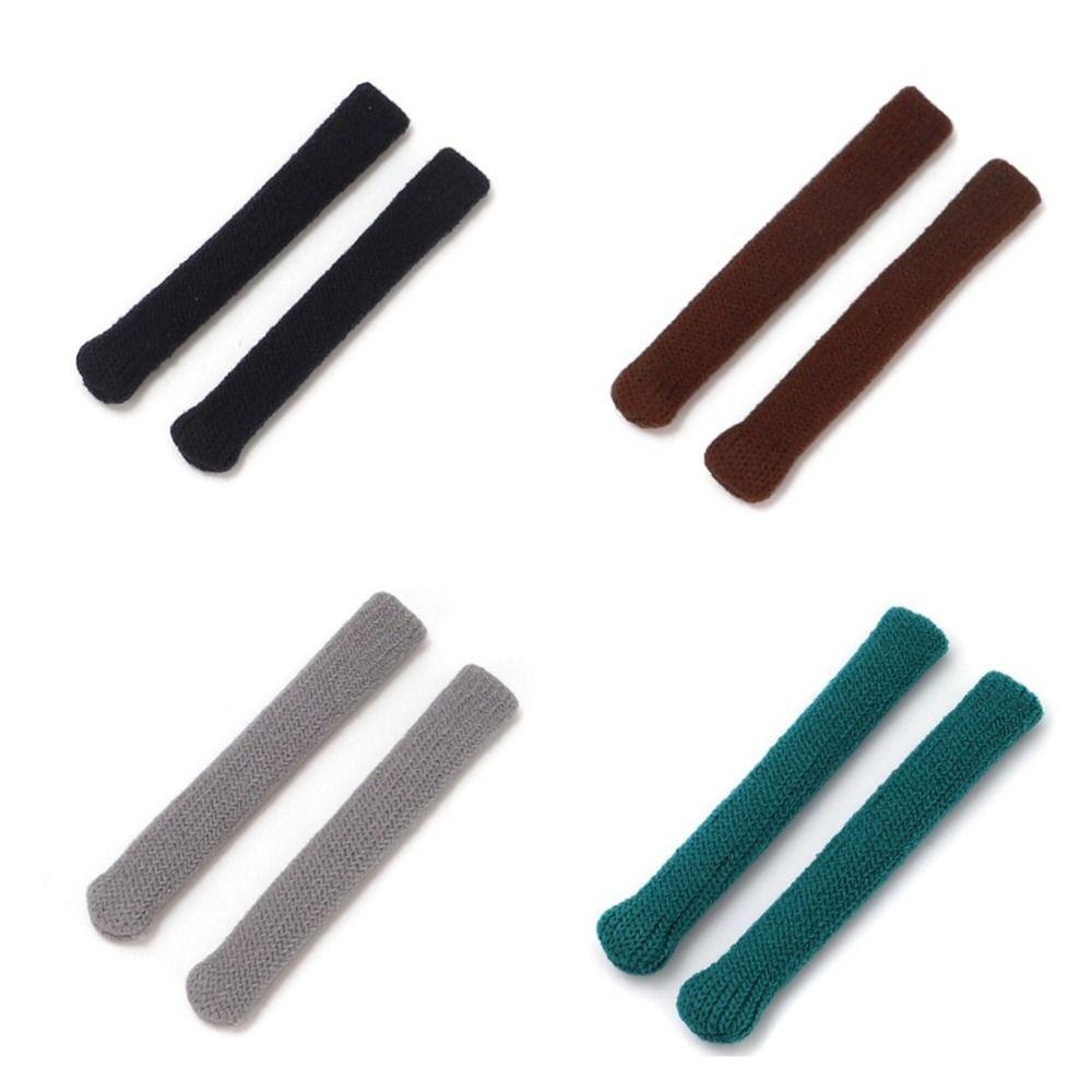High Elastic Glasses Leg Cover Knitting Anti-drop Eyeglass Ear Cushions Anti-slip Easy Fixing Frame Leg Cover Daily Use